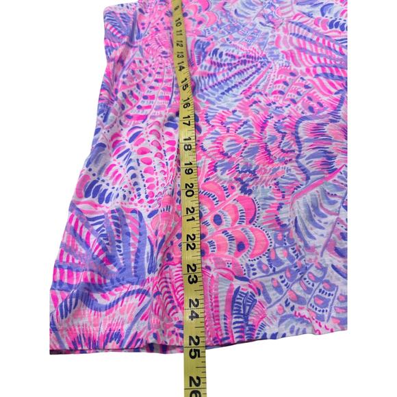 NWT Lilly Pulitzer Essie Tank Top Razberry Sea You Soon, size Medium - Picture 8 of 9